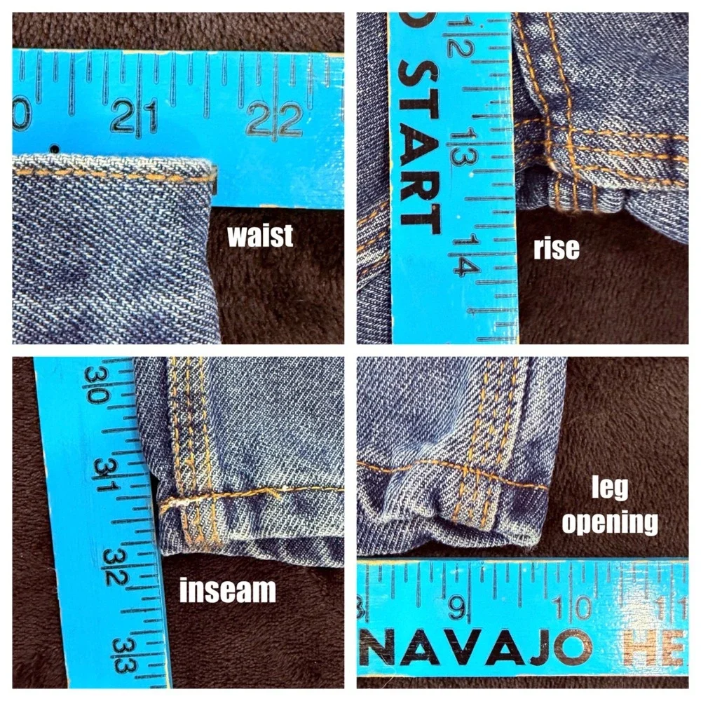 Full Blue Mens Carpenter Jeans 42x32 NWT Workwear Utility Pocket Durable Relaxed